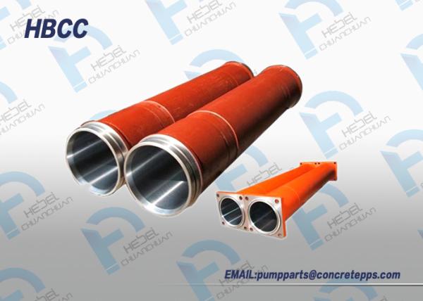 Buy cheap Delivery cylinder concrete mixer pump components with 0.25-0.35mm chrome from wholesalers