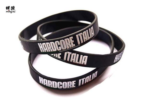 Buy cheap Funny Custom Wrist Bracelets Colored Rubber Wristbands For Kids from wholesalers