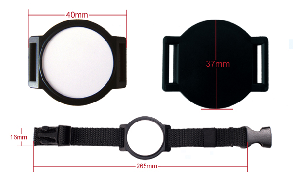 Nylon RFID Wristband Woven nfc bracelet