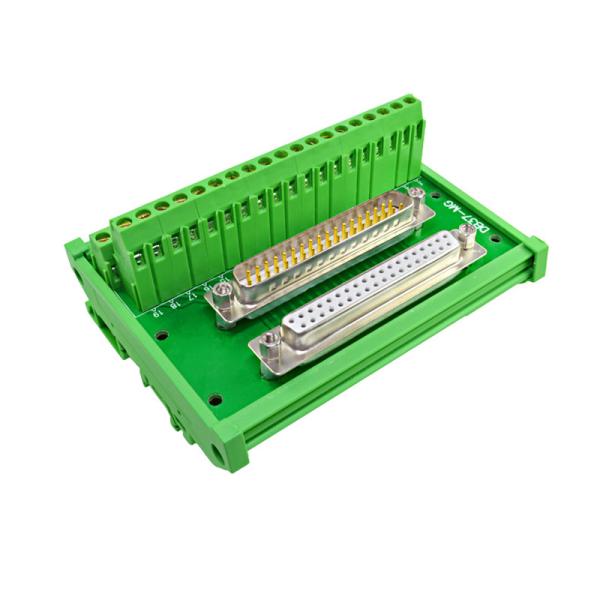 Buy cheap DB37 D Sub 37 Pin Male Female Dual Connectors Terminals Block Wiring Breakout Board from wholesalers
