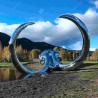 Buy cheap 5.3m High Mirror Polished Stainless Steel Public Mammoth Sculpture from wholesalers