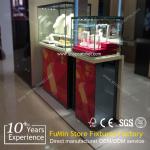 Value fashion shop glass jewelry display cabinet, luxury display cabinet