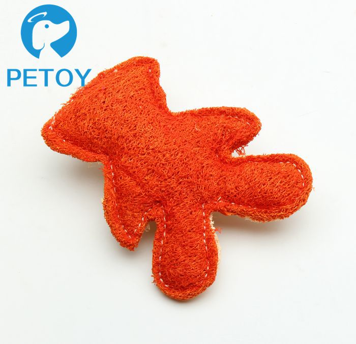 Good quality Eco-friendly nature loofah pet dog toys
