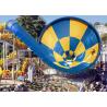 Buy cheap Top Quality Outdoor Flat Fiberglass Water Slide Tornado Water Pump Slide from wholesalers