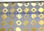 Buy cheap Geometrical Plates Decorative Metal Curtains Gold Round Plates For Interior from wholesalers