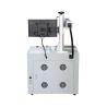 Buy cheap 50W Fiber Laser Marking Machine 0.5mm Depth For Metal Glass Plastic from wholesalers