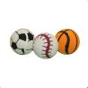 Buy cheap outdoor 6.3cm rubber soft fetch toy tennis ball pet playing from wholesalers