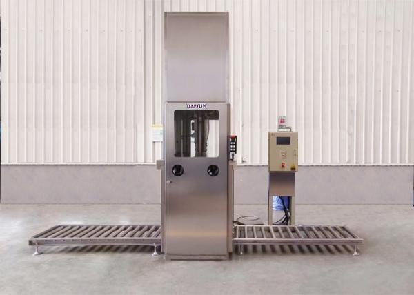 Buy cheap One-Nozzles 200L Semi Auto Liquid Filling Machine from wholesalers