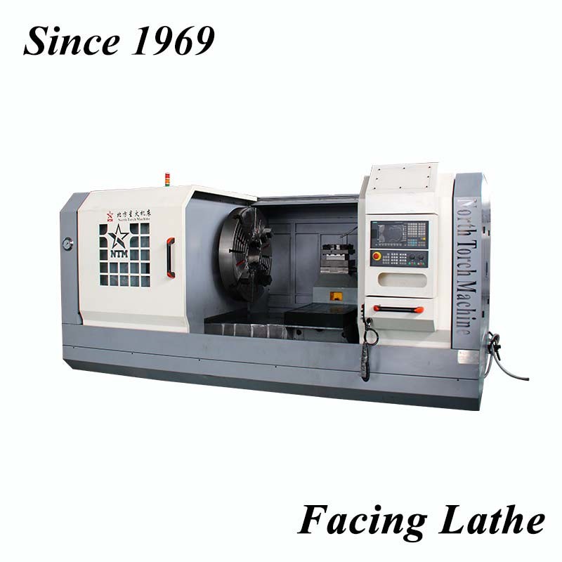 Steel Flange Horizontal Facing CNC Lathe Machine