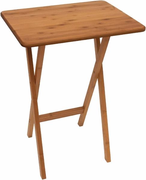 Buy cheap adjustable bamboo sofa snack tv tray table from wholesalers