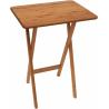 Buy cheap adjustable bamboo sofa snack tv tray table from wholesalers