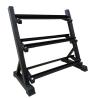 Buy cheap Gym Equipment Commercial Fitness Free Weight Rack Dumbbell Rack 3 Tier from wholesalers