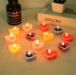 Creative Heart Style Candle for Birthday or Wedding or Diner