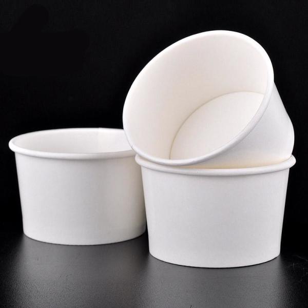 Buy cheap Custom Colour Logo Disposable Cold Drink Virgin Paper 12oz Takeaway Salad Containers from wholesalers