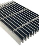 Catwalk Grid Steel Walkway Grating Hot Dip Galvanized Grating Plate