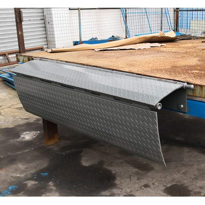 Buy cheap Edge Manual Operate Mechanical Dock Leveler Warehouse Loading Equipment from wholesalers