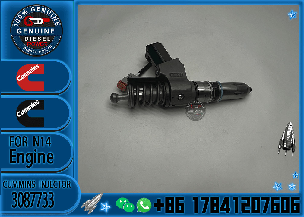 New High Quality Diesel Spare Parts Common Rail Fuel Injector 3411691 3411765 3087733 3095086 3411767 For CUMMINS QSN14