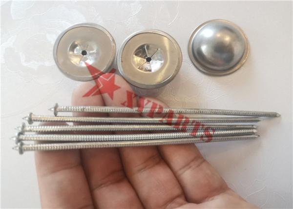 Buy cheap 12ga Galvanized Steel Marine CD Weld Pins With Self Locking Wahser For Thermal Insulation from wholesalers