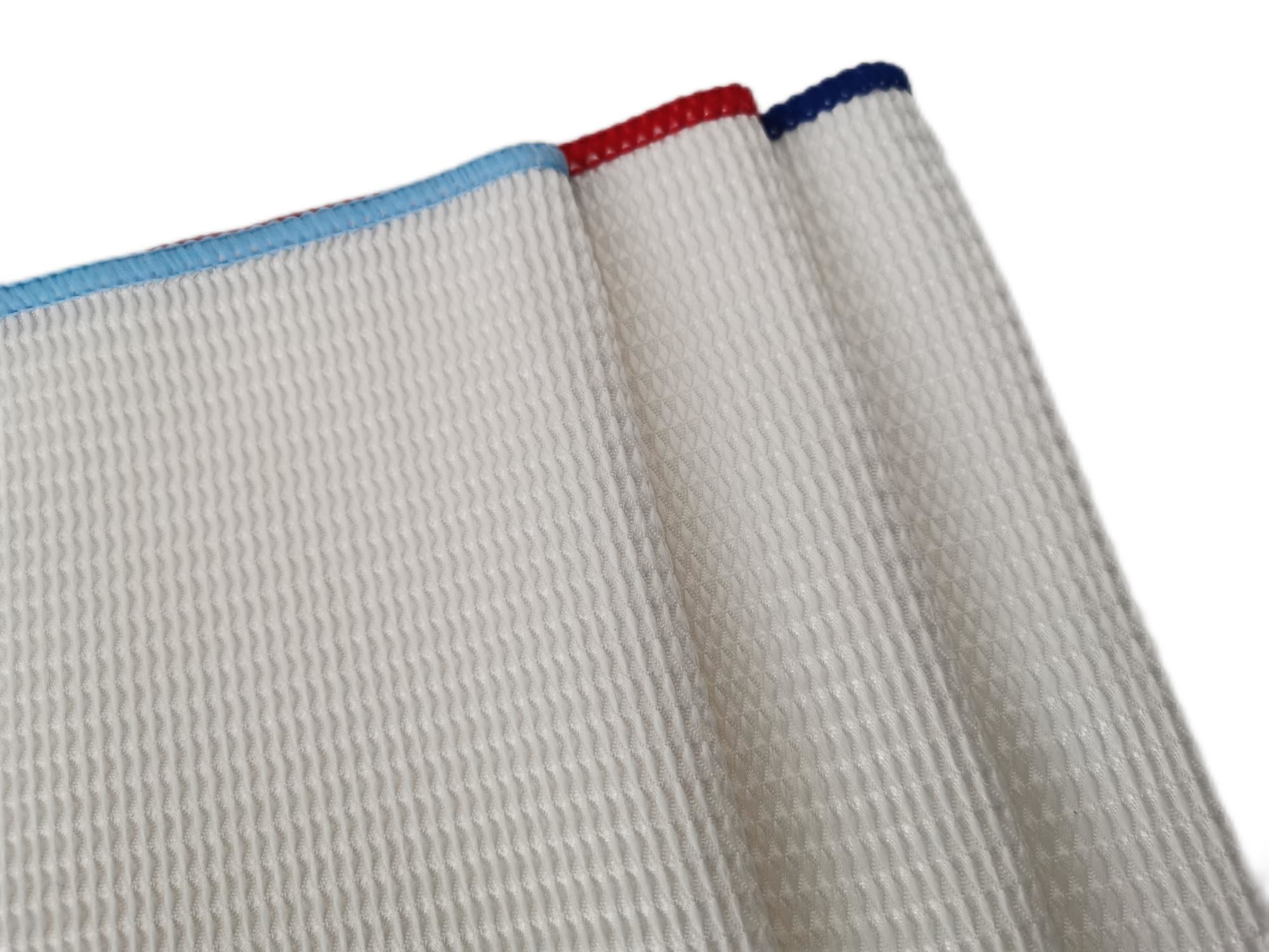 Waffle Glass Cleaning Towel Duster Clean Microfiber Cloth For Kitchen Cleaning