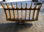 Cat320 Excavator Rake Bucket Steel Q355B Material For 20 Ton 45 Ton