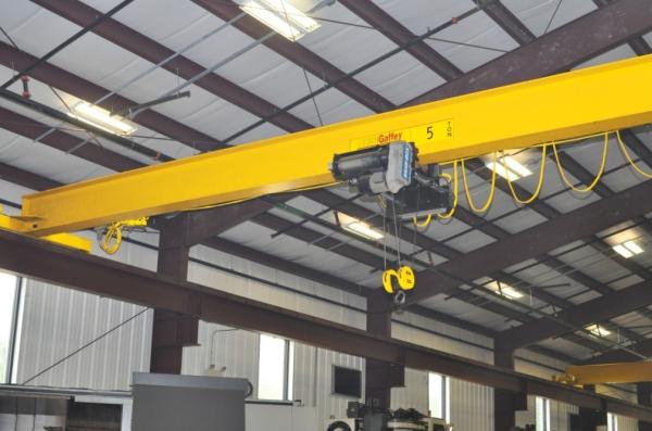 Buy cheap 3 Ton 5 Ton Single Girder Overhead Crane Indoor 6M-30M Lifting Equipment Crane from wholesalers