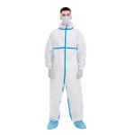 Film Spunbond Disposable Protective Coverall Breathable S-XXXL