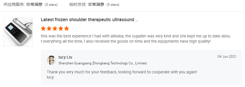 3W/Cm2 100V To 240VAC Muscle Ultrasound Machine For Pain Relief