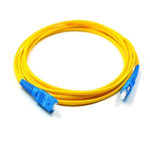 Buy cheap Wholesale Sc To Sc Fiber Optic Cable Jumper Fiber Optic Cable Patch Cord Ftth Optical Fibers from wholesalers