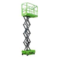 Buy cheap Semi Electric Mobile Mini Scissor Lift 3.9 Meters Height For Warehouse product