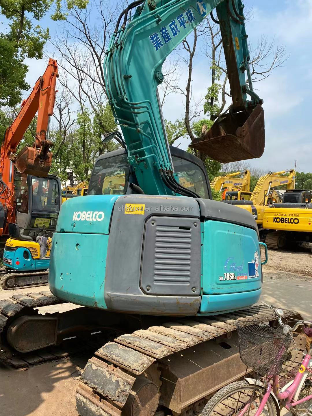 Kobelco SK200 Crawler excavator Kobelco 70SR second hand Hydraulic High quality Used mini digger Cheap price