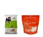 Top zip plastic bag food packaging/ 3 side seal zipper bag/ stand up pouch k bag