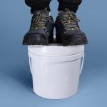 Food Pickle Storage Pail 4L Plastic PP Bucket With Sealing Lid Heat Transfer