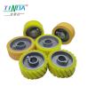 Buy cheap SGS Grooved Rubber Roller Wheel For Paper PVC CPL Veneer Auto Wrapping Machine from wholesalers