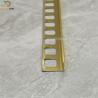 Buy cheap Metal Strip Carpet Metal Tile Trims Polished L Shape Trim 6063 from wholesalers