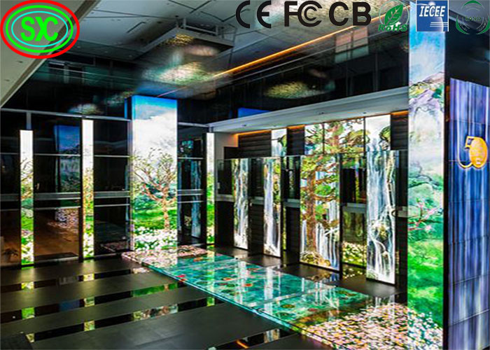 LED Indoor Stage Electronic Screen Dustproof Advertising High Cost-Effectiveness P1.25COB Screen