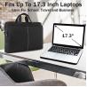 Buy cheap Trendy 17.3 Inch Laptop Carrying Case For Office Business Travel Trip Black from wholesalers