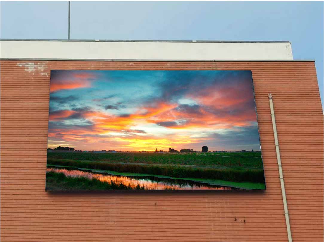 outdoor p10 led screen front service
