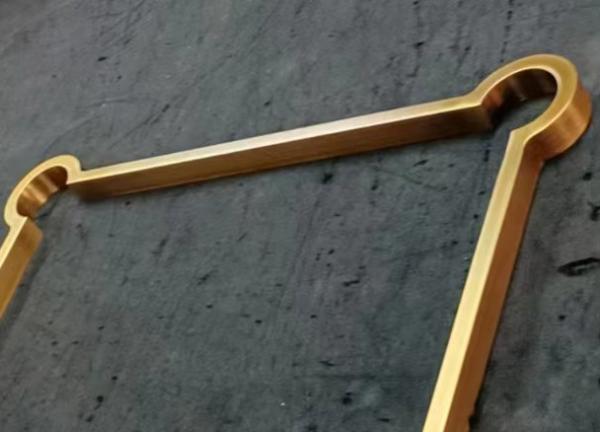 Buy cheap Art Brass Frame , Antique Style Pure Brass Inlay The Woodworking from wholesalers