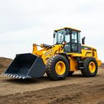 LW400FV Wheel Loader 2.4m3 Bucket Rated Load 4000kg Front Shovel Loader