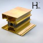 ISO9001 Fadeless Metal Frame Profiles , HPB58-3 Window Frame Trim