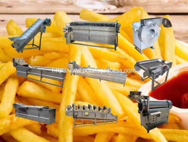 Buy cheap 300kgh Full Automatic French Fries Production Line from wholesalers