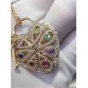 Buy cheap full diamonds of seven colour love key necklace 18kt gold with yellow gold or white gold or pink gold from wholesalers