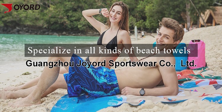 Personalized Unique Sublimated Beach Towels 80 Polyester 20 Polyamide Microfiber