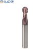 Buy cheap 2 Flute Carbide Ball Nose End Mill HRC55 With AICrSiN Coating OEM / ODM from wholesalers