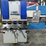 Hydraulic 1600MM Metal Plate Bending Machine With Estun E21 controller