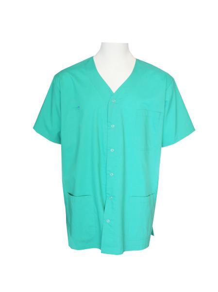 Buy cheap 180G V Collar Medical Uniform Scrubs With Snap Buttons On Top Fly from wholesalers