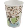 Buy cheap Disposable gold foil stamping black coffee cup takeaway double wall coffee paper cups with lid from wholesalers