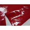 Buy cheap Red Patent Synthetic Leather , High Polish Shoes Patent Leather No Fading from wholesalers