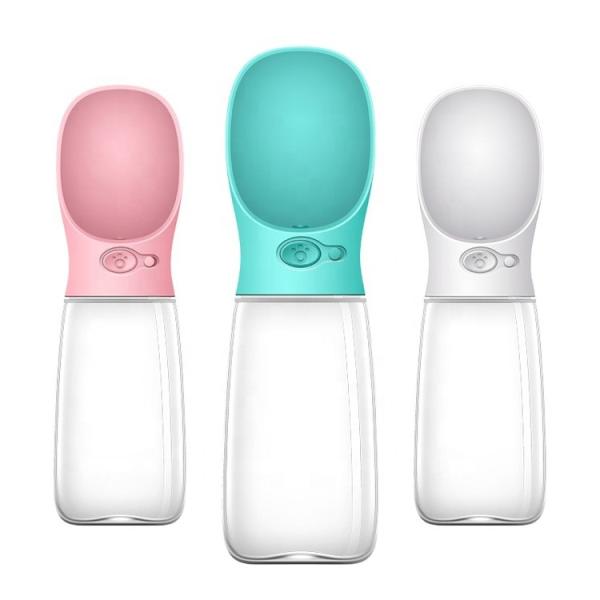 Buy cheap ABS PC Foldable Dog Water Bottle 550ml Pets Water Dispenser For Pet Drinking from wholesalers