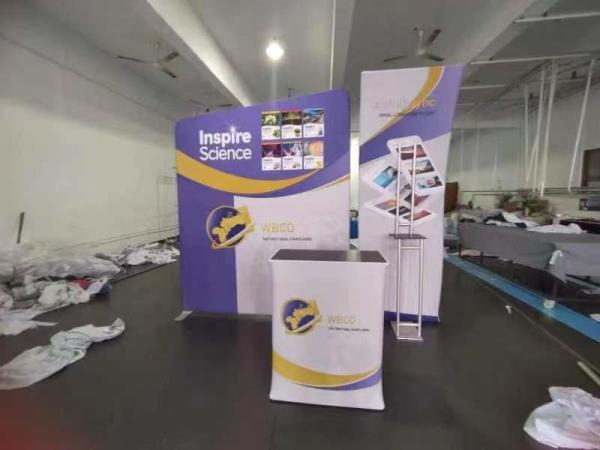 Buy cheap 10x10 20x10 Advertising Booth Displays Outdoor Backdrop For Exhibition Booth from wholesalers